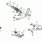 XR650L Подножки