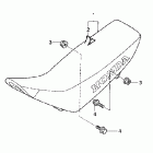 CRF230F Сидение