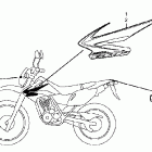 CRF230L Наклейки