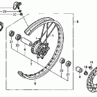 CRF250R Переднее колесо