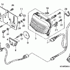 VTX1800N1 Задний фонарь
