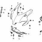 CBR1000RR Верхний обтекатель