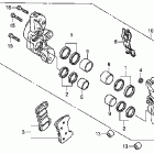 CBR600RR Передний тормозной суппорт