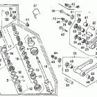 CRF450X Задний амортизатор