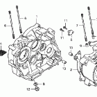 CRF100F Картер двигателя