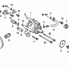 VTX1800F1 Масляный насос и фильтр