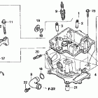CRF250R Головка цилиндра