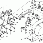 VTX1800F3 Крышка картера левая