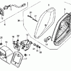 VT750CA Фонарь задний