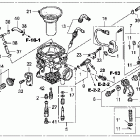 VT600CD Детали карбюратора