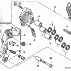 ST1300PA Передний тормозной суппорт левый