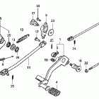 VT750DCA Педали