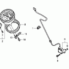 VT750DCA Спидометр