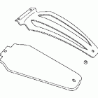 VTX1800C1 Rr fender panel