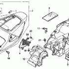 CBR1000RR Обшивка сидения