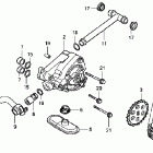 VT750DCA Масляный насос и фильтр
