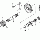 XR650R Кик стартер