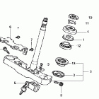 VT750CA Траверса нижняя