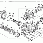 VT750CA Дифференциал