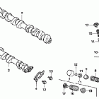 CBR1000RR Распредвал и клапана