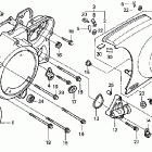 VT1100C2 Крышка картера левая