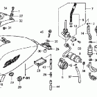 VT750DCA Топливный бак и насос