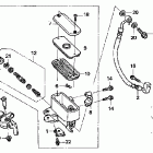 ST1300PA Главный тормозной цилиндр - передний