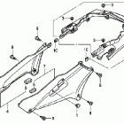 ST1300A Side cover @ rear cowl