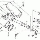 CRF450R Exhaust muffler (crf450r'07)
