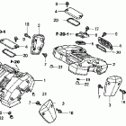 VTX1800F3 Крышка головки цилиндров