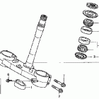 CR250R Траверса нижняя