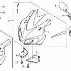 CBR1000RR Нижний обтекатель