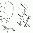 VTX1800F3 Windshield adjustable