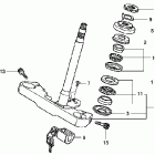 VT750DCA Траверса нижняя