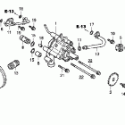 VTX1800F3 Масляный насос и фильтр