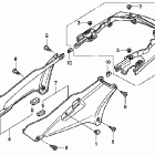 ST1300PA Side cover @ rear cowl