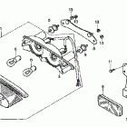 VT1100C Фонарь задний