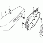 CR85RB Сидение