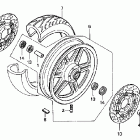 VTX1800F3 Front wheel (vtx1800f)
