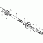 CRF100F Кик стартер