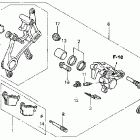 CR250R Задний суппорт тормозной