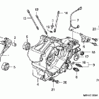 VT600CD Картер