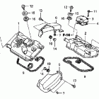 VT750DCA Крышка головки цилиндров