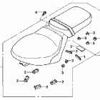 VT600CD Сидение