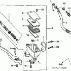 VT1100C Главный тормозной цилиндр - передний