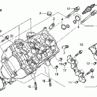 ST1300PA Левая головка цилиндров