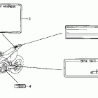 CRF250R Наклейки предупреждения