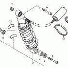 CB900F Задний амортизатор