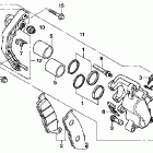 VT600CD Передний тормозной суппорт