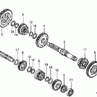 CRF80F Трансмиссия